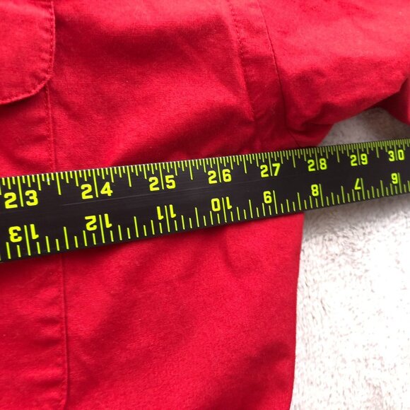 Disney Store Men Shirt Size 2XL Red Mickey Mouse Ink & Pain Dept Uniform Classic - Picture 5 of 10